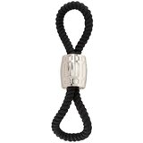 Rebel Heavy Rope Cock Strap with 2 Loops Black cene