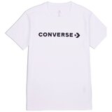 Converse Majice s kratkimi rokavi Glossy Wordmark Bela Cene