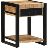  Pomoćni stol 40x40x50 cm Puno grubo drvo Mango | shoptok.hr