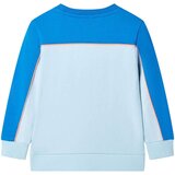  Dječja topla majica jarkoplava i svjetloplava 140 | shoptok.hr