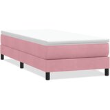 Box spring krevet bez madracem ružičasti 80 x 220 cm baršunasti | Eponuda.ba