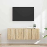 TV zidni ormar Zidne 2 pcs Sonoma hrast 59,5 x 31 x 40 cm | Eponuda.ba