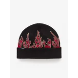 Vans Black boys' cap UP IN FLAMES BEANIE - Boys