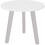 vidaXL Nepremična površina Bela z visokim sijajem 50 x 50 x 1.5 cm | Shoptok.si