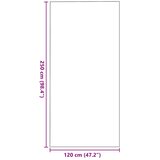  Otirač Siva i crna 120 x 250 cm 100% poliamid | shoptok.hr