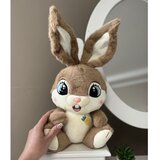 Plišani zec 40 cm. Šarmantni smeđi KARAMEL sa sklopivim ušima ZA5922 | shoptok.hr