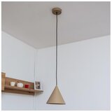  visilica na lanku ETNA II 1xE27/15W/230V, prečnik 18,5 cm, bež | Eponuda.com
