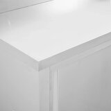  Radni stolovi s kliznim vratima 2 kom 200x50x(95-97)cm cm čelik | shoptok.hr