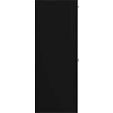 vidaXL Kopalniška omarica črna 30x30x80 cm iverna plošča | Shoptok.si
