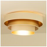  plafonsko svetlo wenta 1xE27/60W/230V, prečnik 50 cm, bež/zlatna | Eponuda.com