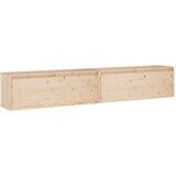  Zidni ormarići 2 kom 100 x 30 x 35 cm od masivne borovine | shoptok.hr