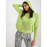 RUE PARIS Sweater-LC-SW-0237.26P-Light Green | Shoptok.si