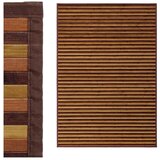 Casa Selección Senf žuti/smeđi tepih od bambusa 140x200 cm – | shoptok.hr