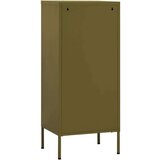 vidaXL Omara za shranjevanje olivno zelena 42,5x35x101,5 cm jeklo | Shoptok.si