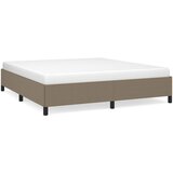 Maison Chic Posteljni okvir - Dvoposteljna postelja - Zakonska postelja brez vzmetnice taupe 180x200 cm blago-J4245, (21769248) | Shoptok.si