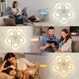 OTREN LED stropna svetilka z daljinskim upravljalnikom - 54 cm | Shoptok.si