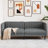 vidaXL Trosjed od tkanine tamnosivi | shoptok.hr