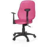 MID.YOU Mladinski Vrtljivi Stol Kiddy Style, Roza, Siva | Shoptok.si
