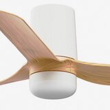 Faro 33833WT-1TW-LED prigušiva ventilator MINIPUNTTUB S 10W/230V braon/bela prečnik 90 cm WT+DO | Eponuda.com