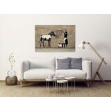  Slika - Banksy: Washing Zebra on Concrete (1 Part) Wide 120x80 | shoptok.hr