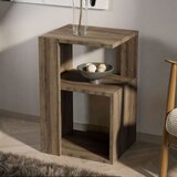 Hanah home pomoćni sto silent, 36 cm, antik / orah | Eponuda.com