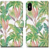 Cadorabo Ohišje, združljiv z Apple - Design Green Rainforest št. 8 - Zaščitni pokrov z magnetnim zapiranjem, funkcijo stojala in režo za kartico, (20593077) Cene