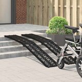  Rampe za Utovar 2 pcs Crna 222 x 29 x 14 cm Aluminij | shoptok.hr