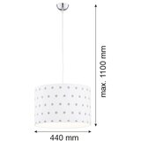  Argon 4133 - Luster na sajli MAGIC 1xE27/15W/230V beli | Eponuda.com