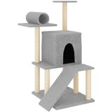  Penjalica za mačke sa stupovima za grebanje svjetlosiva 110 5cm | shoptok.hr