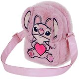 Disney Stitch Plišana torbica za rame Angel, 7 x 14 x 19 cm | shoptok.hr