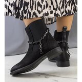 D/CEO Black wedge heeled boots Etylioo | Shoptok.si
