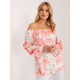 RUE PARIS Blouse-WN-BZ-8281.22-peach | Shoptok.si