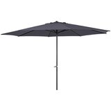 SUNFUN senčnik trentino (ø 400 cm, prašno barvano aluminijasto ogrodje, poliester 180 g/m2, antracitne barve) Cene
