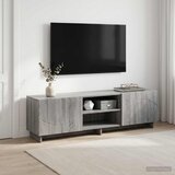  TV stalak 140 x 34,5 x 40 cm Siva Sonoma Konstruirano drvo Cijene