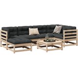 vidaXL 7-dijelni set vrtnih sofa s jastucima od masivne borovine | shoptok.hr
