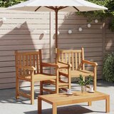  Vrtne vanjske stolice 152 x 63 x 89 cm Čvrsto teak drvo | shoptok.hr