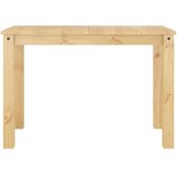 vidaXL jedilna miza panama 117x60x75 cm trdna borovina | Shoptok.si