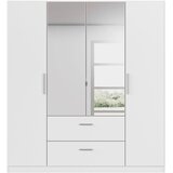 home24 OMARA S KLASIČNIMI VRATI, bela | Shoptok.si