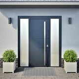  Vrtne sadilice 2 kom bijele 40x40x40 cm čelične | Eponuda.com