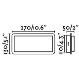 Faro 20061 - led zidno svetlo mood 2xLED/3W/230V | Eponuda.com