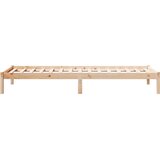  Dugi okvir kreveta bez madraca bijeli 80x220 cm od borovine | shoptok.hr