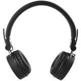 Streetz Slušalice BT200 Naglavne Sklopive Bluetooth, 3.5 mm utor, CRNE | shoptok.hr