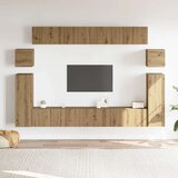 8-dijelni set TV ormarića montiran na zid Artisan Oak | shoptok.hr