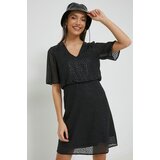 Vila Haljina Viabbie boja: crna, mini, ravna | shoptok.hr