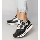 D/CEO Black sports sneakers decorated with a zipper Syvilla | shoptok.hr