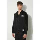 Neighborhood Pamučna jakna Zip Work Jacket boja: crna, za prijelazno razdoblje, oversize, 241TSNH.JKM02