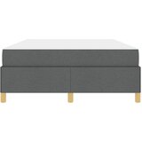  Krevetna konstrukcija Tamno siva 160 x 200 cm tkanina Zagasitosiva | Shoptok.si