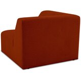 Scandic Opečnato oranžen modul za sedežno garnituro iz tkanine bouclé (s kotom po izbiri) Roxy – | Shoptok.si