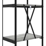 vidaXL Polica Sivi hrast sonoma 40 x 30 x 109 cm Konstruirano drvo | shoptok.hr