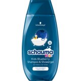 Schauma kids Boy Blueberry shampoo & showergel 400ml Cene